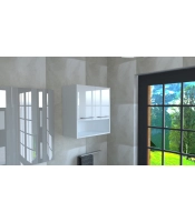 Szafka wisząca ZUZIA 1P 20/56 Biała Połysk